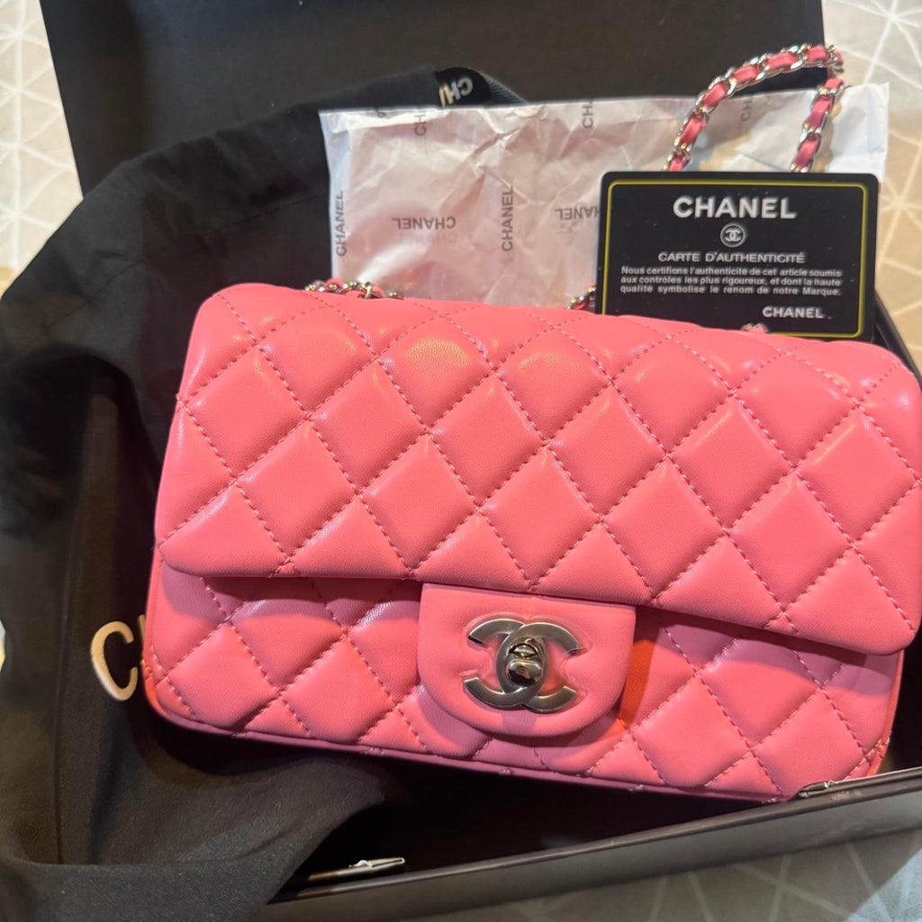Chanel Pink Classic Flap bag