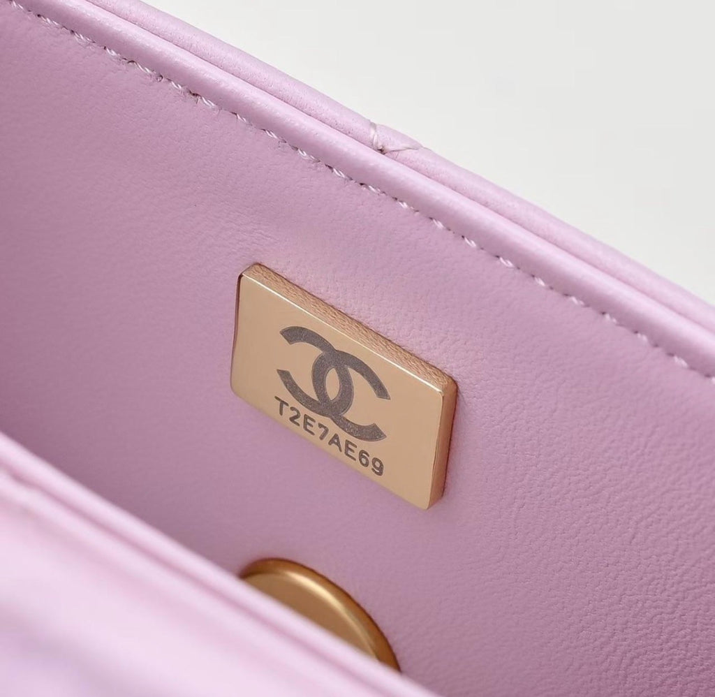 Pink Chanel Rectangle Bag