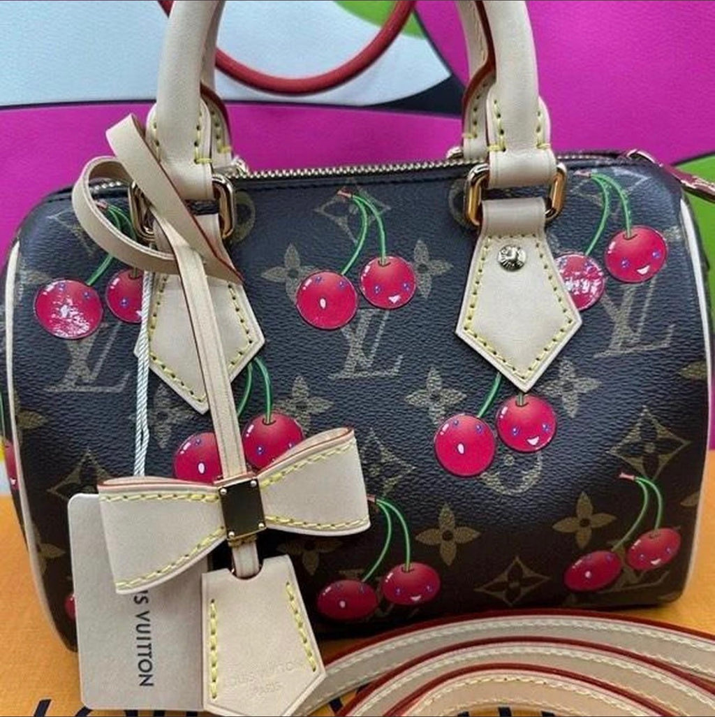 Louis Vuitton Murakami Cherry Monogram Speedy 20