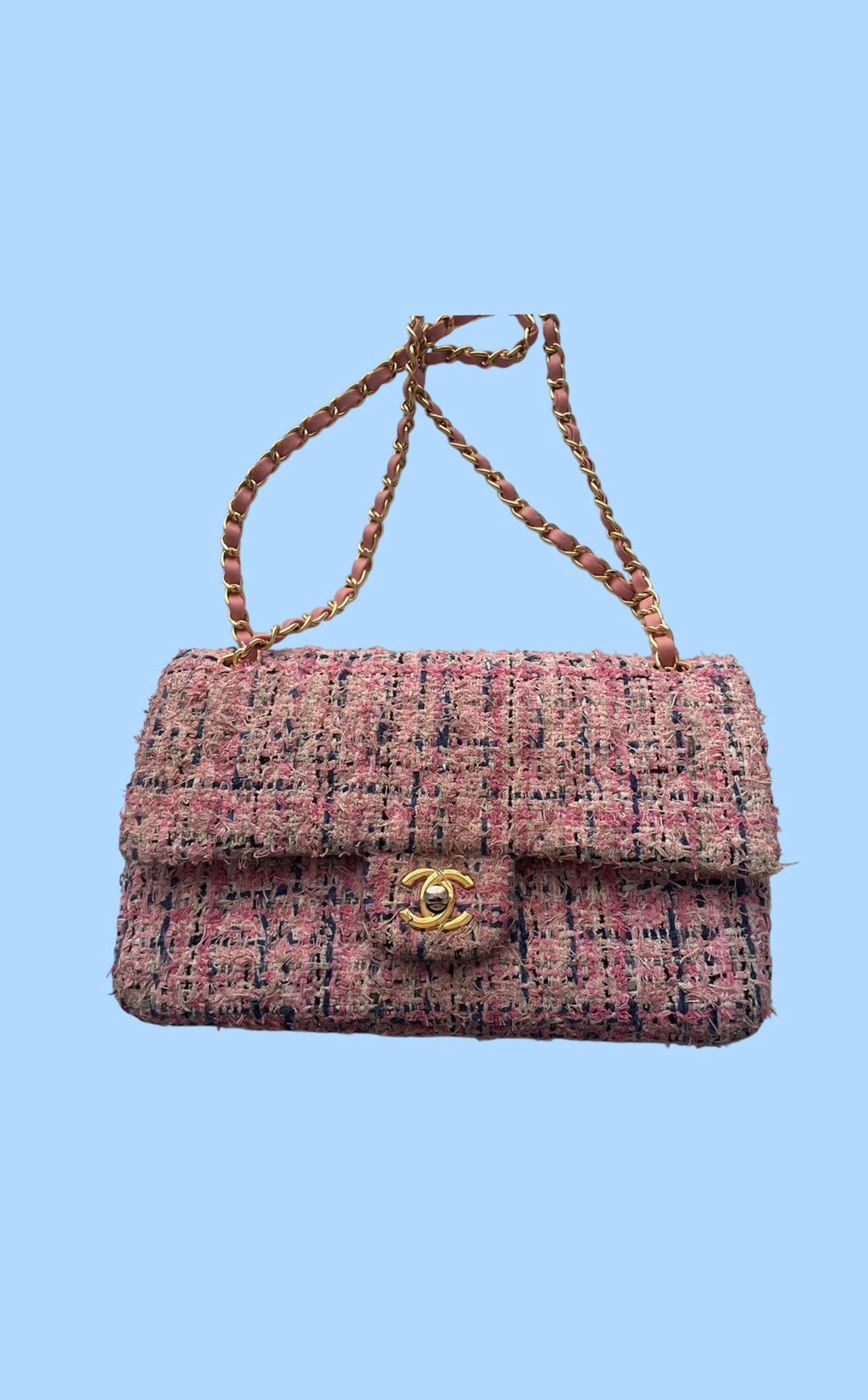 Chanel Tweed Mini Flap