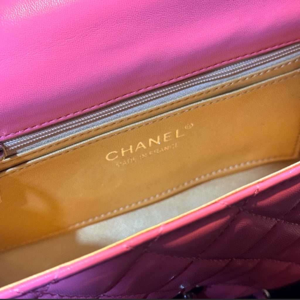 Chanel Pink Classic Flap bag