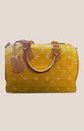 Louis Vuitton yellow speedy bag