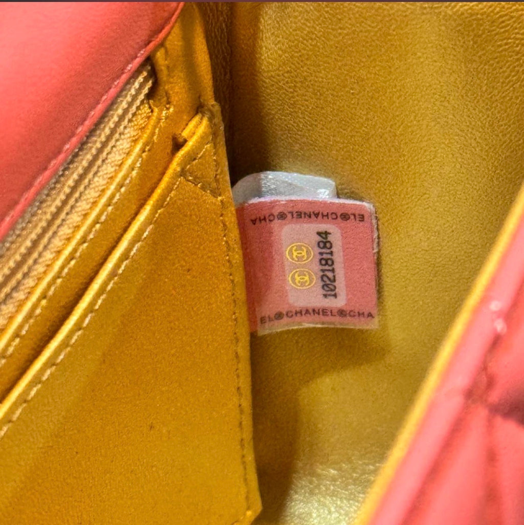 Chanel Pink Classic Flap bag
