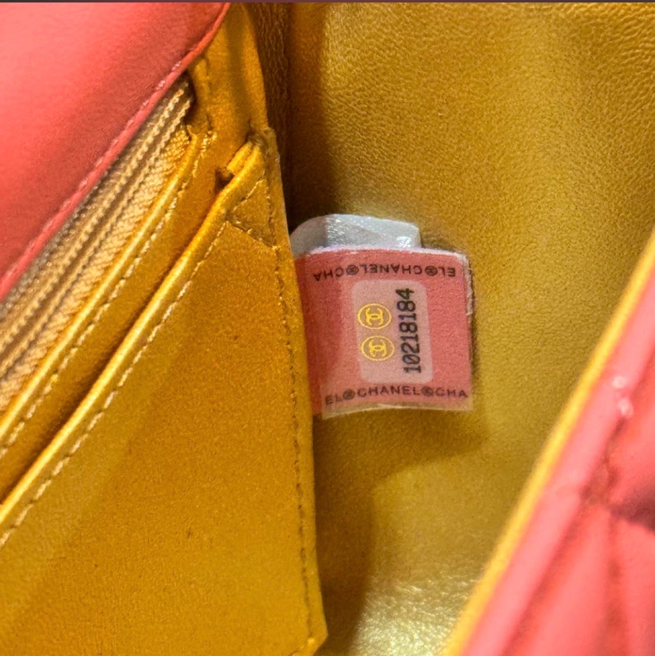 Chanel Pink Classic Flap bag