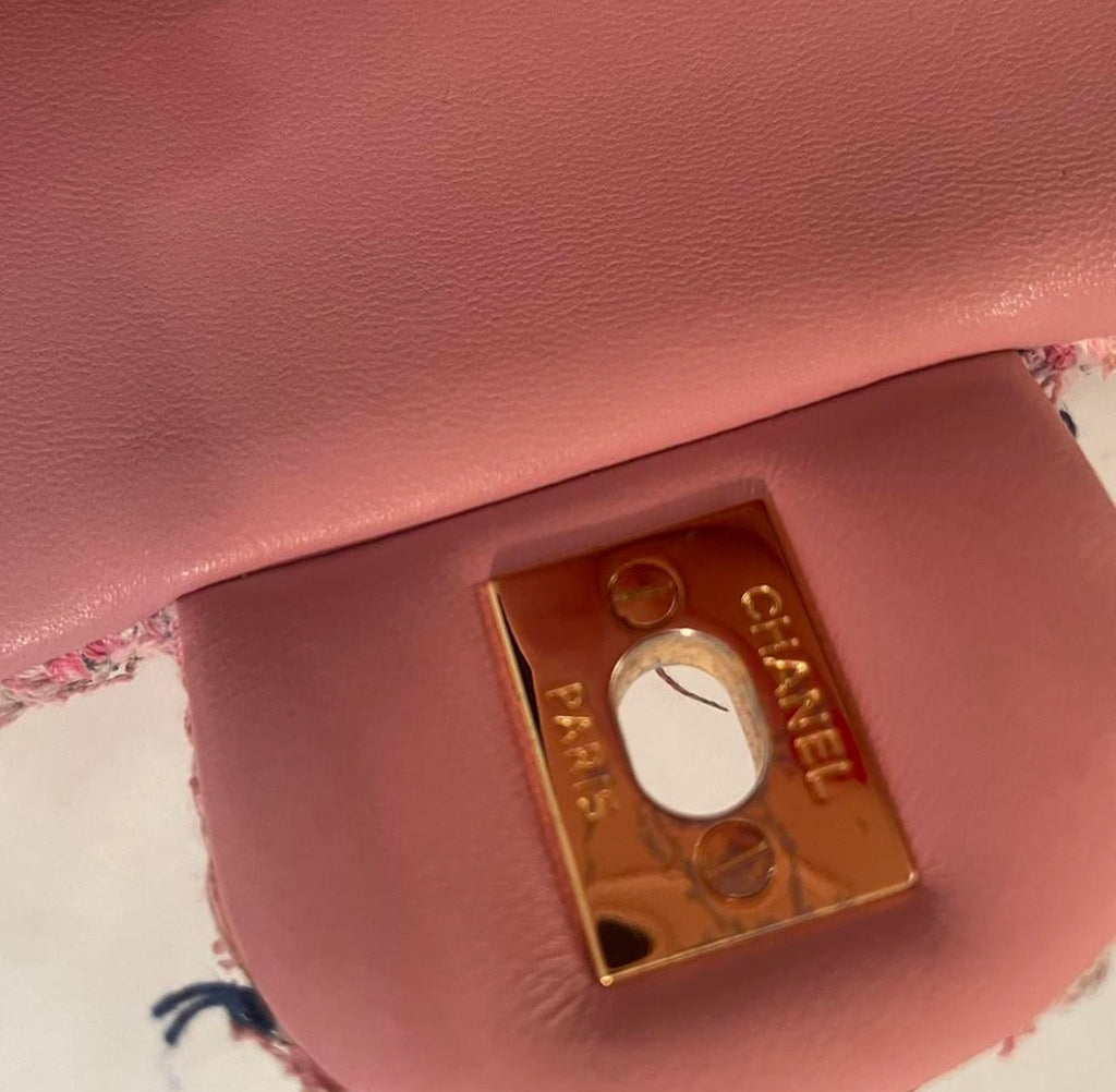 Chanel Tweed Mini Flap