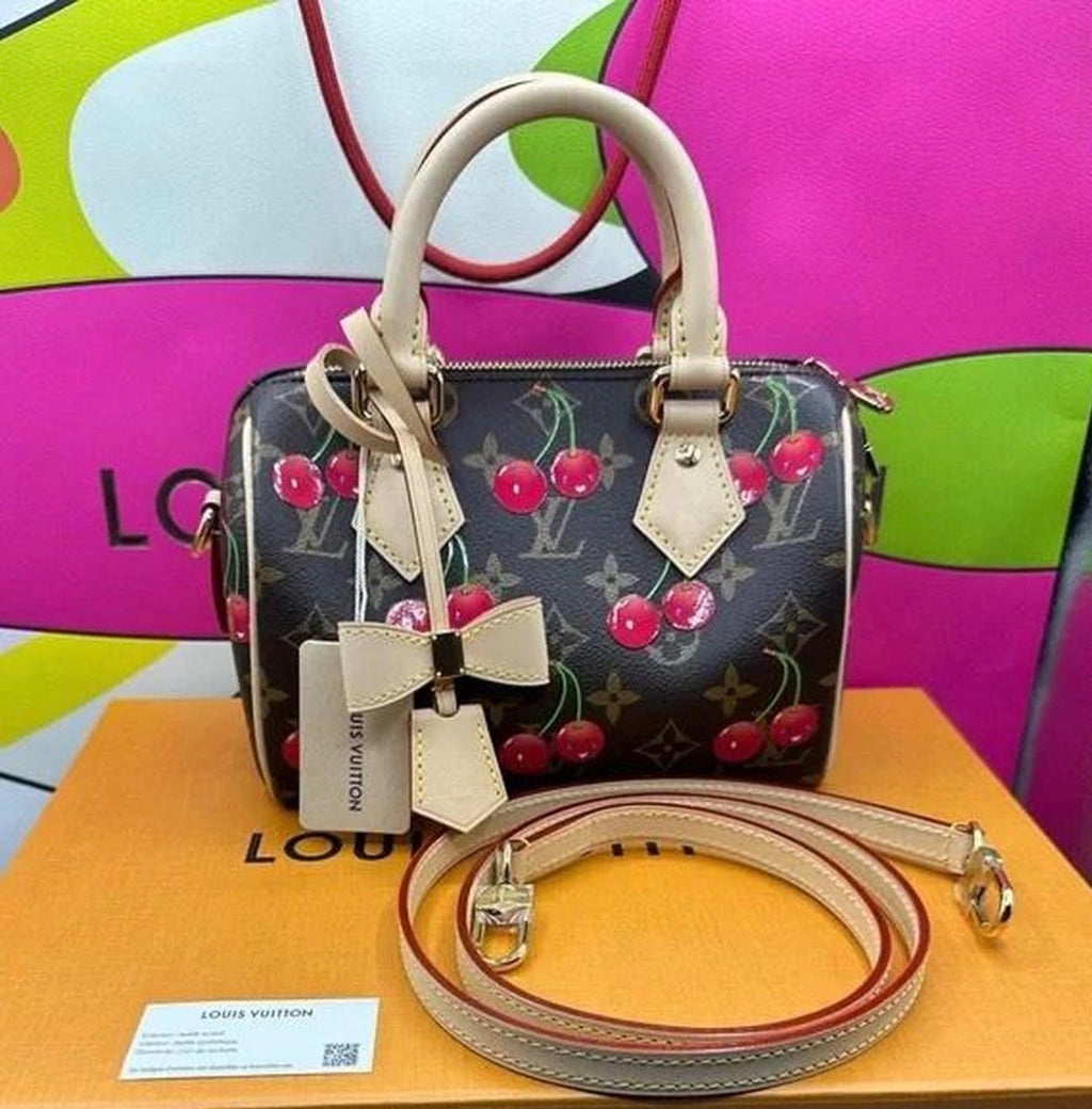 Louis Vuitton Murakami Cherry Monogram Speedy 20