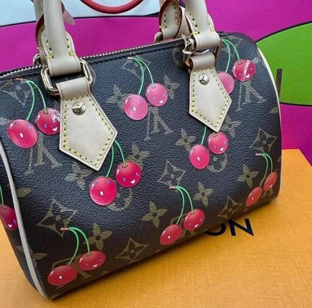 Louis Vuitton Murakami Cherry Monogram Speedy 20