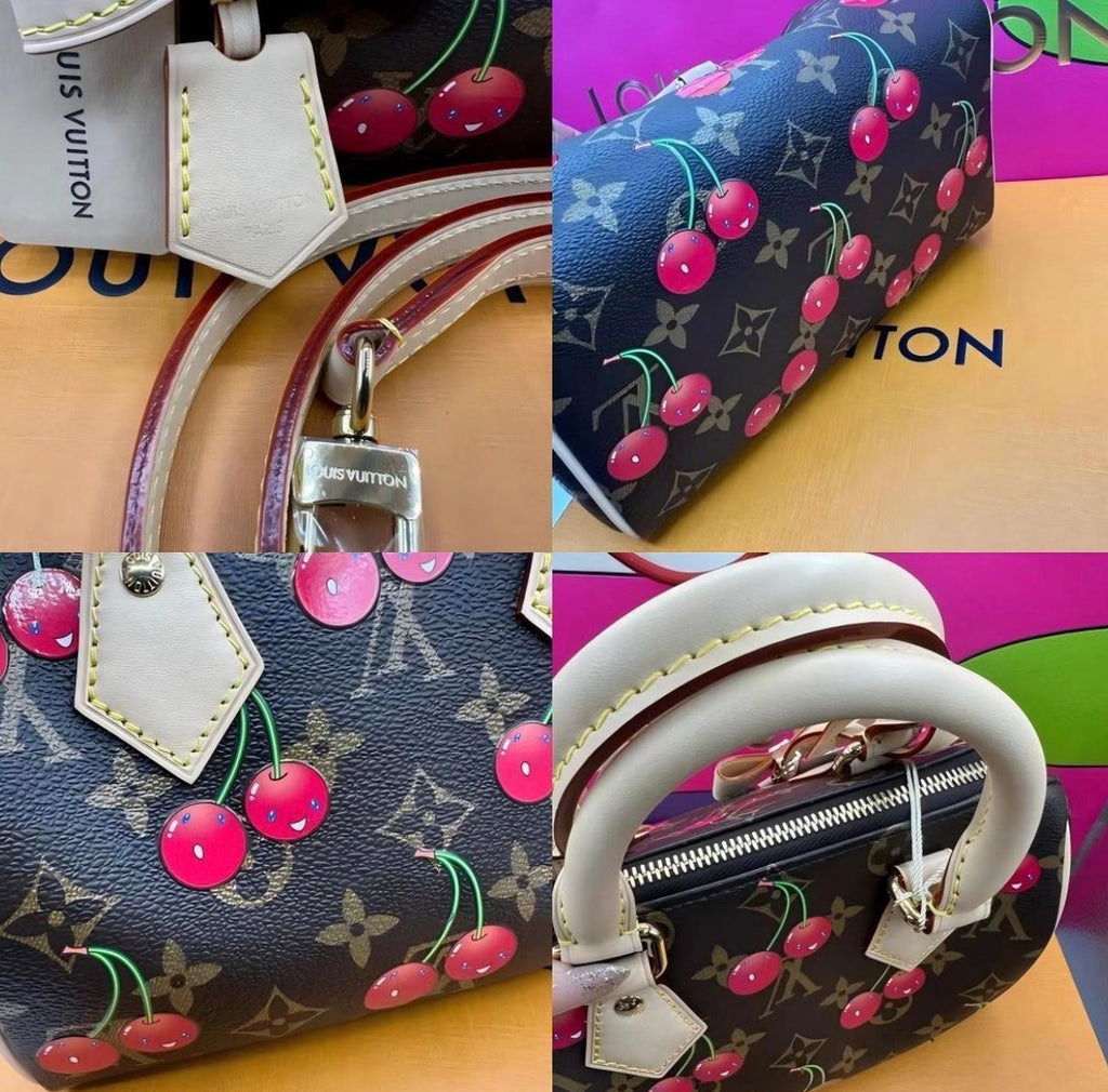 Louis Vuitton Murakami Cherry Monogram Speedy 20